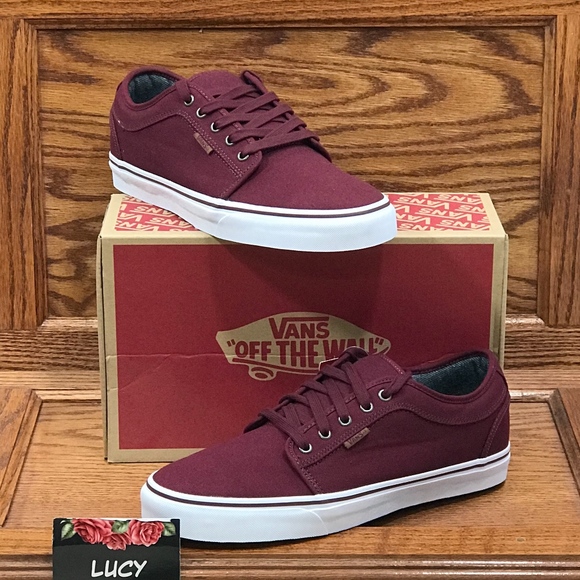 vans chukka low canvas
